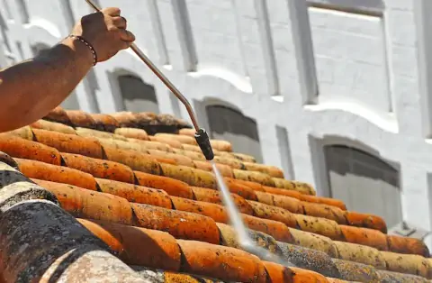 Nettoyage de toitures - Lanchères
